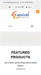 Mobile Screenshot of ecapsgold.com